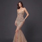 Mauve Matte Structured Evening Gown - Architectural Off-Shoulder Bodice and Voluminous Sculptural Skirt