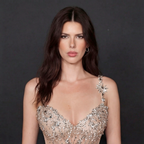 Nude Tulle A-Line Formal Gown - Silver Sequin Starburst Embellishments with High Thigh Slit and Sweetheart Bodice