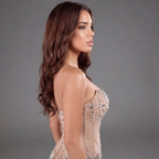 Champagne Crystal Embellished Architectural Peplum Strapless Mermaid Gown with High Slit