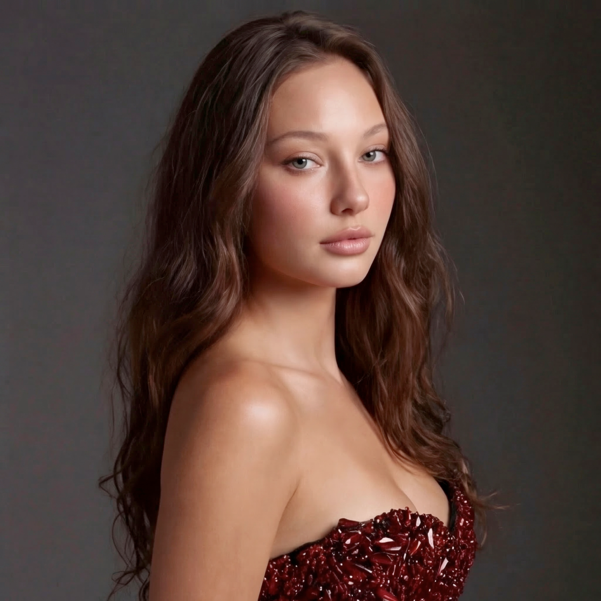 Burgundy Beaded Velvet Corset Mini Dress – Strapless Sweetheart Neckline Cocktail Dress
